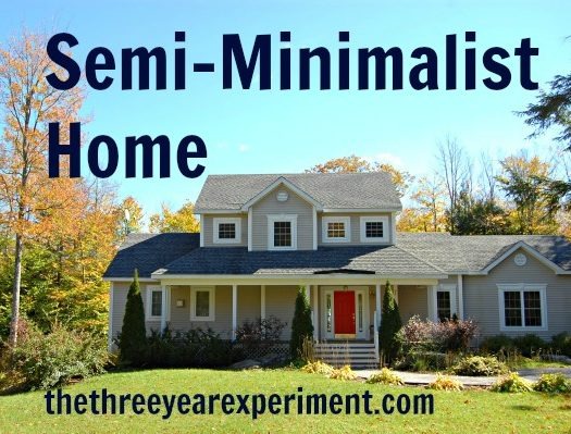 Semi-minimalist home--www.thethreeyearexperiment.com