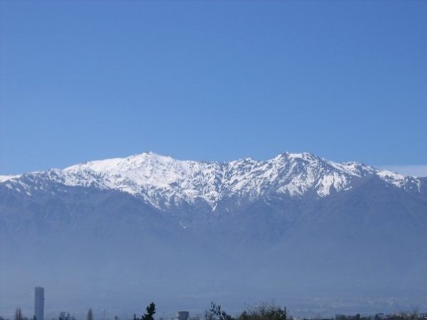 Andes in Santiago, Chile--www.thethreeyearexperiment.com