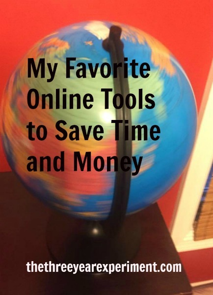Online Tools--www.thethreeyearexperiment.com