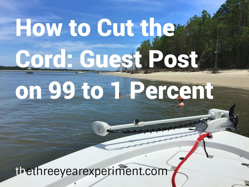 How to Cut the Cord--www.thethreeyearexperiment.com