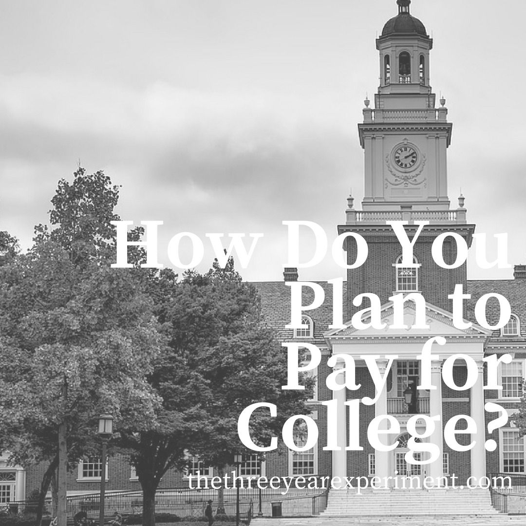 Why is college so expensive in the US? The next generation needs to think outside the box when paying for college. Here's how we plan to pay for college. #college #saveforcollege #529 #529plan #payforcollege #collegeexpenses #fi