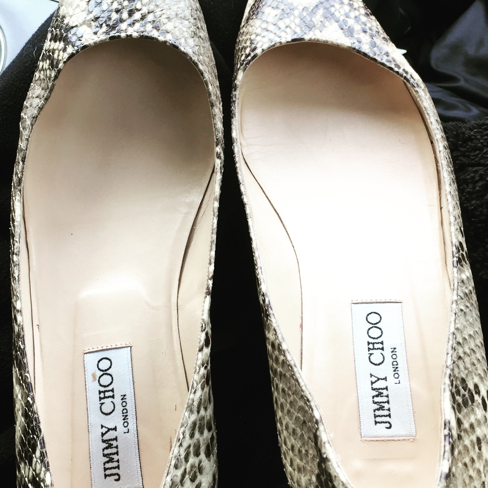 Jimmy Choo flats www.thethreeyearexperiment.com