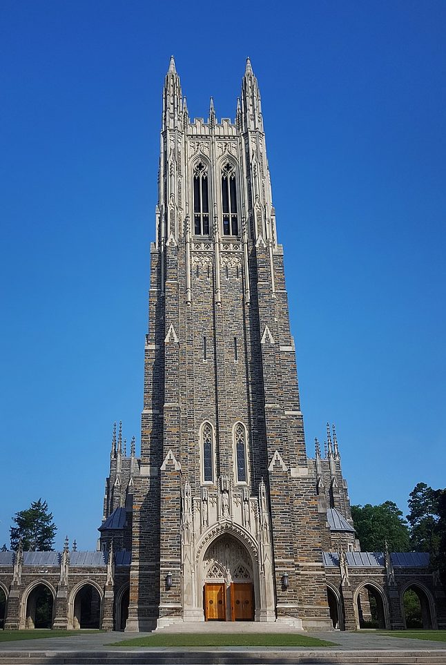 Duke University Chapel www.thethreeyearexperiment.com