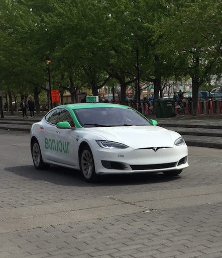 Tesla Taxi