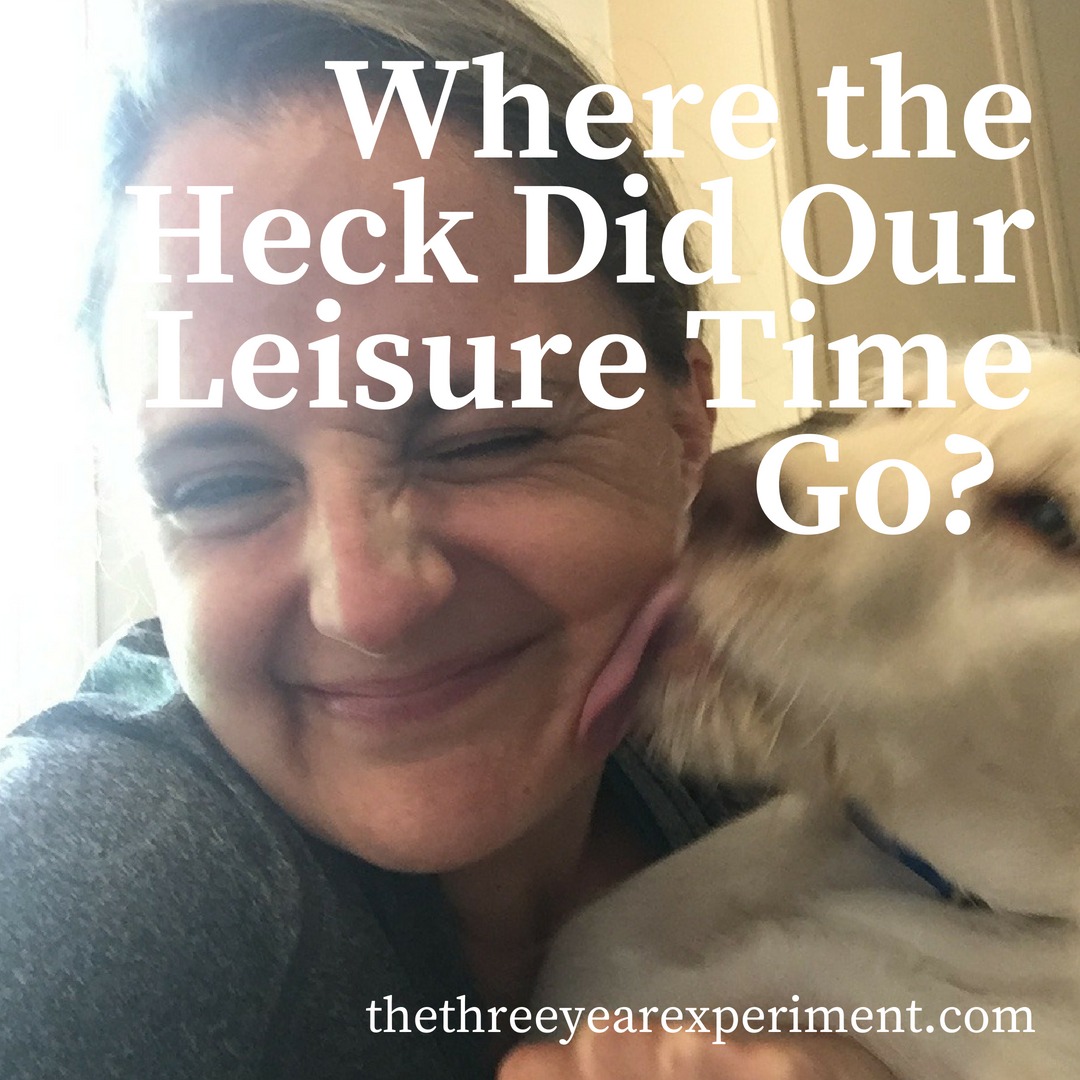 Where the Heck Did Our Leisure Time Go? 