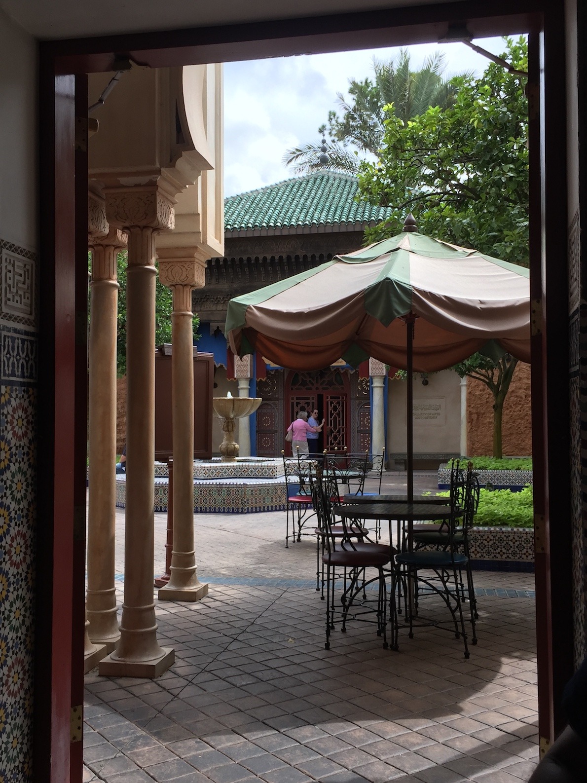 Tangierine Cafe Epcot www.thethreeyearexperiment.com