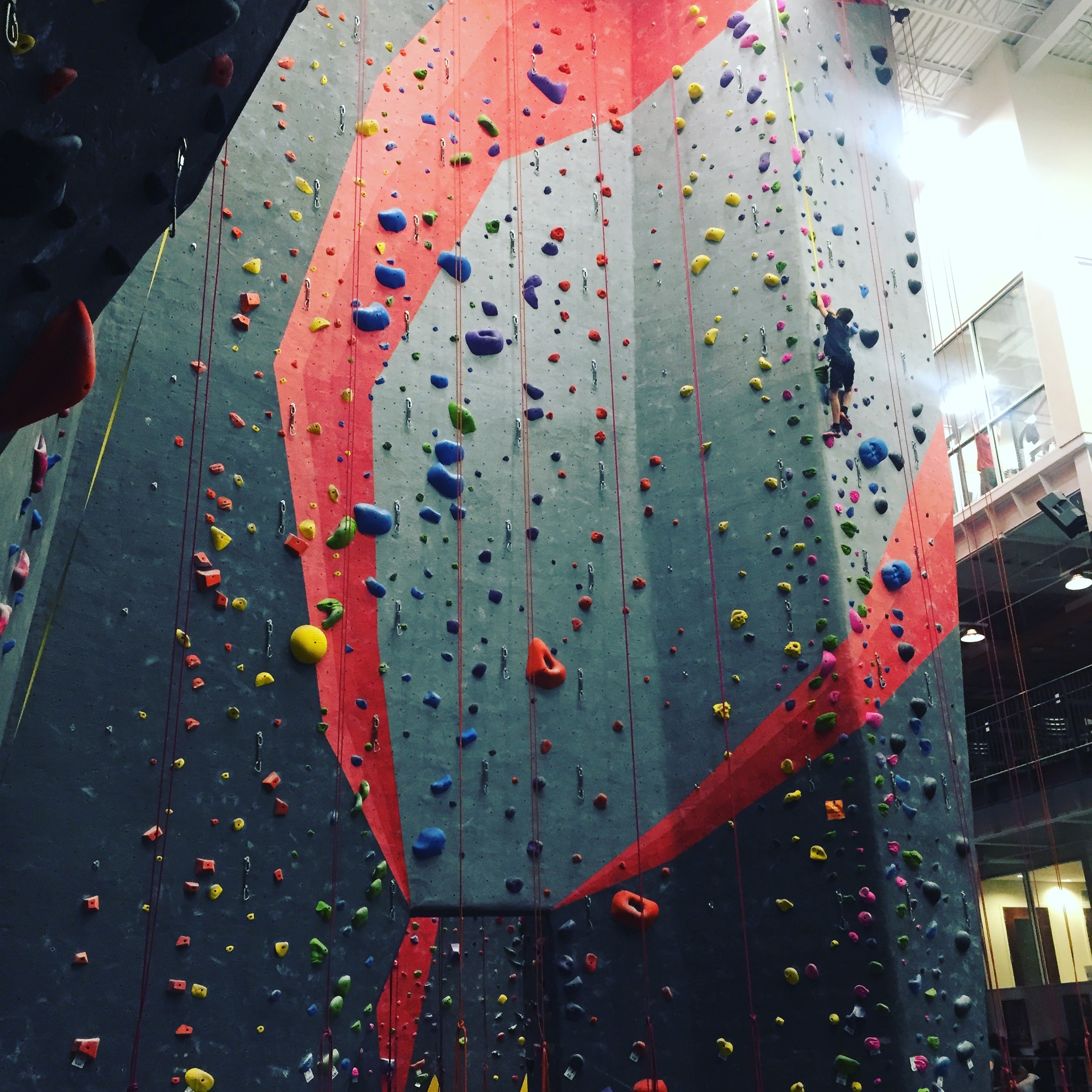 climbing wall www.thethreeyearexperiment.com