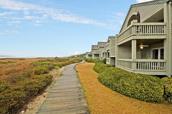 Boardwalk at beach