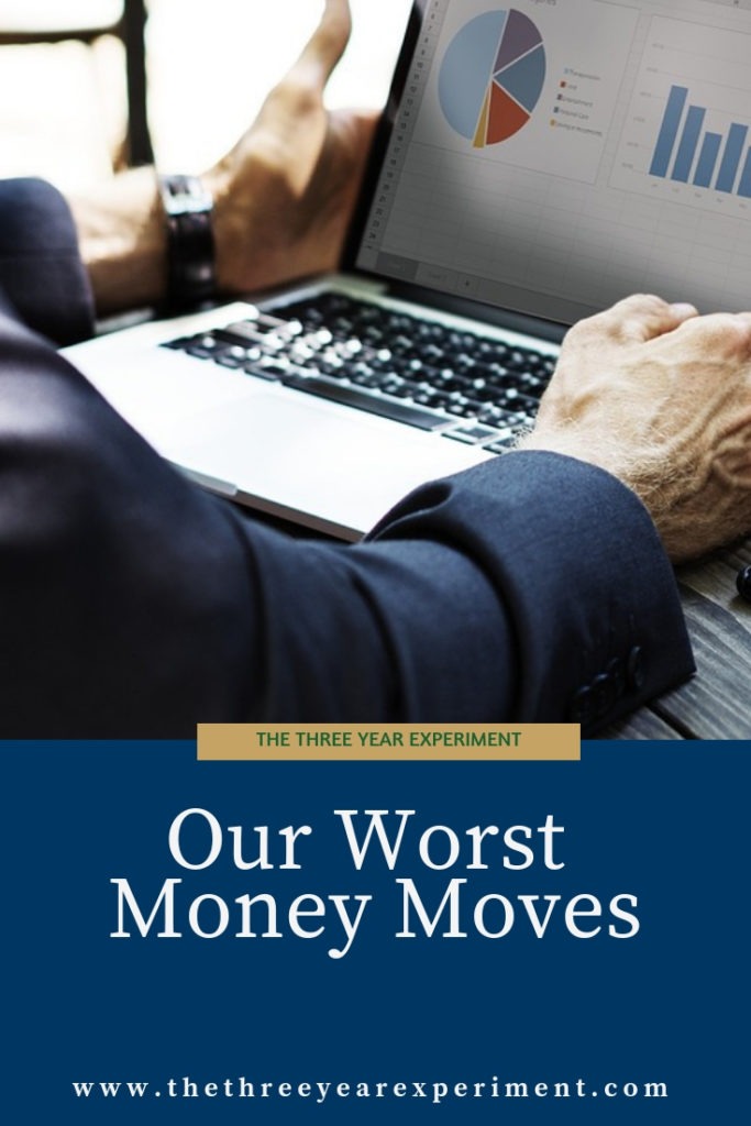 Have you ever made a really dumb money move? Here's a list of some financial decisions we wish we could go back and redo! @lauriethreeyear #financialindependence #worstmoneymoves #budgeting #cars #debt