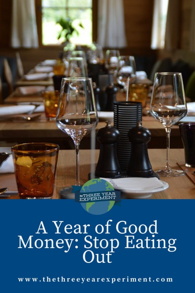 How much could you save if you stopped eating out? We're going to find out. @lauriethreeyear #cuteatingout #stopeatingout #eatingout #restaurants #frugality #personalfinance