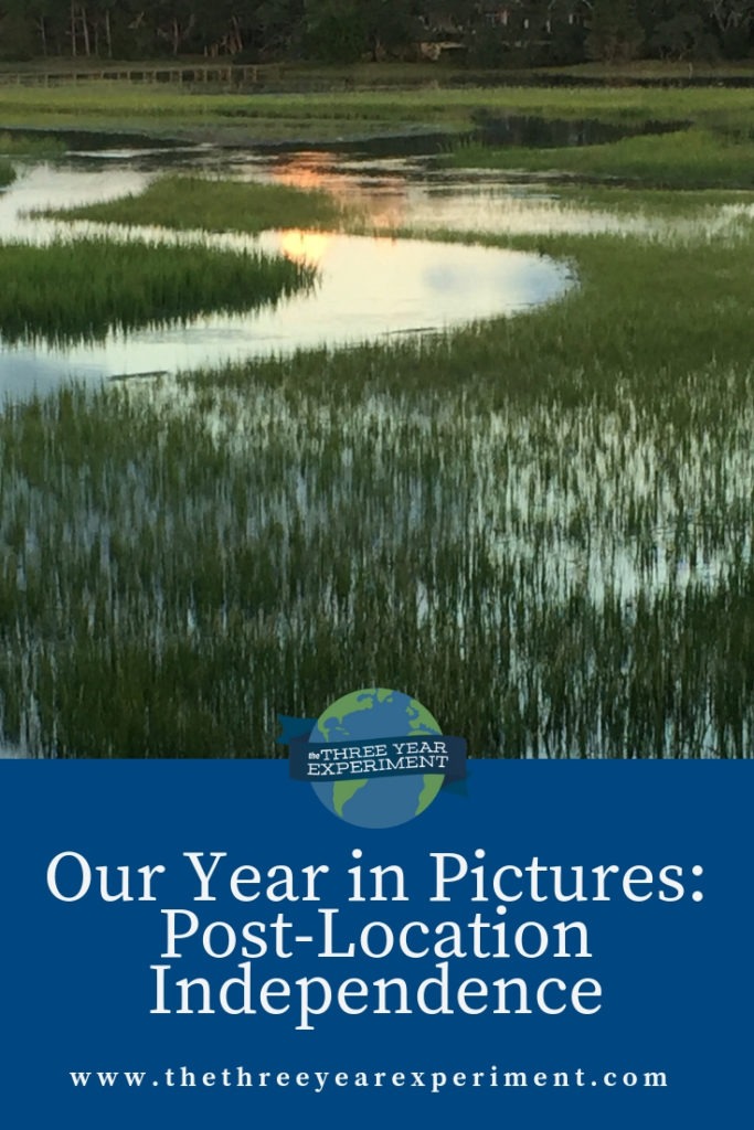Here's a look at 2018 and everything that happened after we became location independent! @lauriethreeyear #locationindependence #yearinpictures #yearlyphotos #yearbook